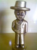 ZE PELINTRA BABY ACAB. OURO ENVELHECIDO 15 CM