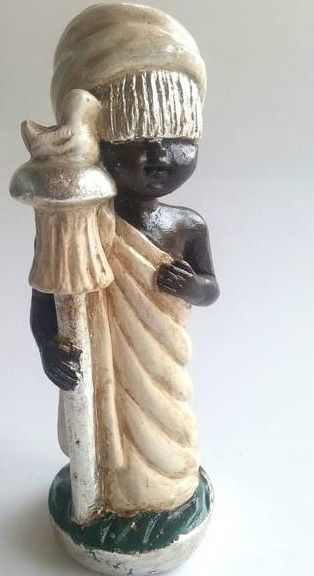 OXALA BEBÊ COMUM COM PINTURA PEROLADA 15 CM