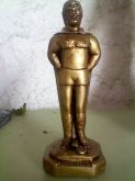 EXU EM ACABAMENTO DE OURO ENVELHECIDO 20 CM