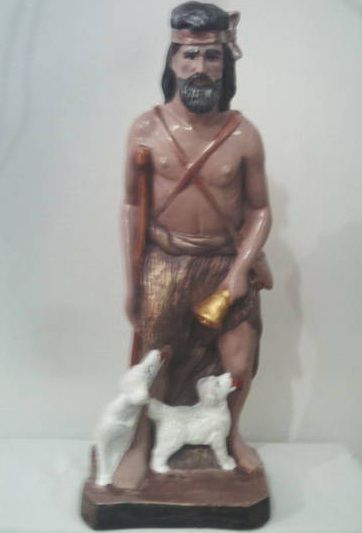 SAO LAZARO 35 CM PINTURA COMUM