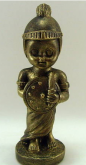 OGUM BABY EM OURO ENVELHECIDO 15 CM