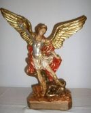 MIGUEL ARCANJO 30 CM PINTURA COMUM